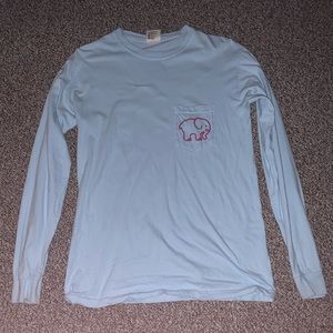 Light blue Ivory Ella Long Sleeve Shirt
